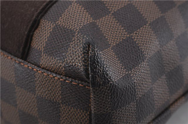 Authentic Louis Vuitton Damier Cabas Beaubourg Shoulder Tote Bag N52006 LV 9656D