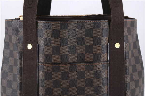Authentic Louis Vuitton Damier Cabas Beaubourg Shoulder Tote Bag N52006 LV 9656D