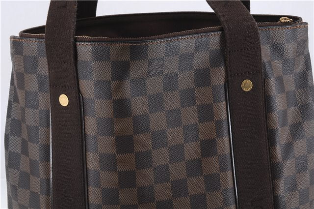 Authentic Louis Vuitton Damier Cabas Beaubourg Shoulder Tote Bag N52006 LV 9656D