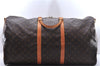 Auth Louis Vuitton Monogram Keepall Bandouliere 60 Boston Bag M41412 LV 9657D