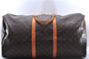 Auth Louis Vuitton Monogram Keepall Bandouliere 60 Boston Bag M41412 LV 9657D