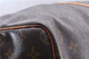 Auth Louis Vuitton Monogram Keepall Bandouliere 60 Boston Bag M41412 LV 9657D