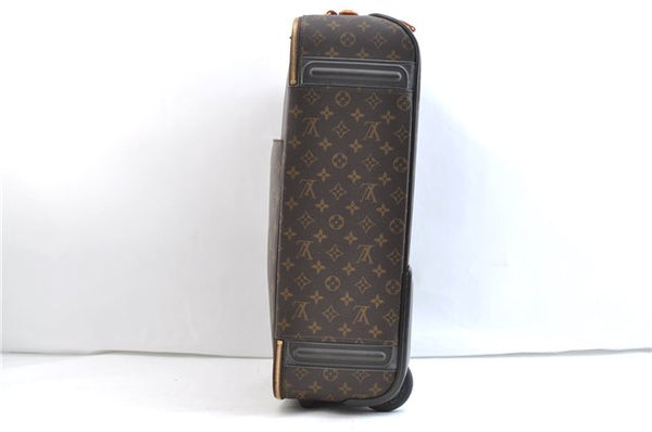 Authentic Louis Vuitton Monogram Pegase 55 Travel Suitcase M23294 LV 9658E