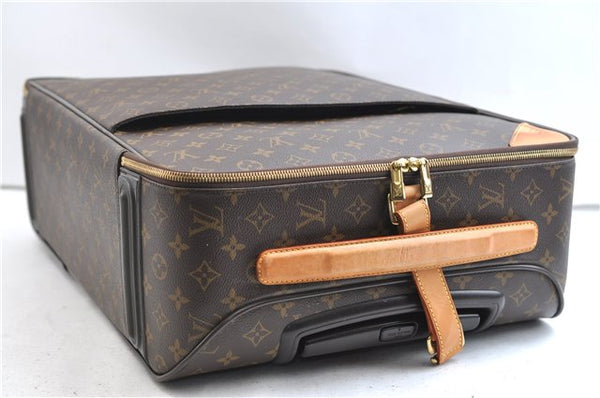 Authentic Louis Vuitton Monogram Pegase 55 Travel Suitcase M23294 LV 9658E