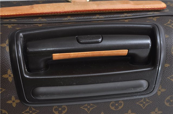 Authentic Louis Vuitton Monogram Pegase 55 Travel Suitcase M23294 LV 9658E