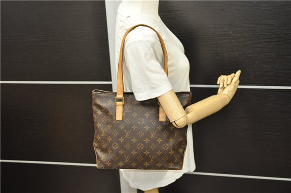 Authentic Louis Vuitton Monogram Cabas Piano Tote Bag Purse M51148 LV 9668D