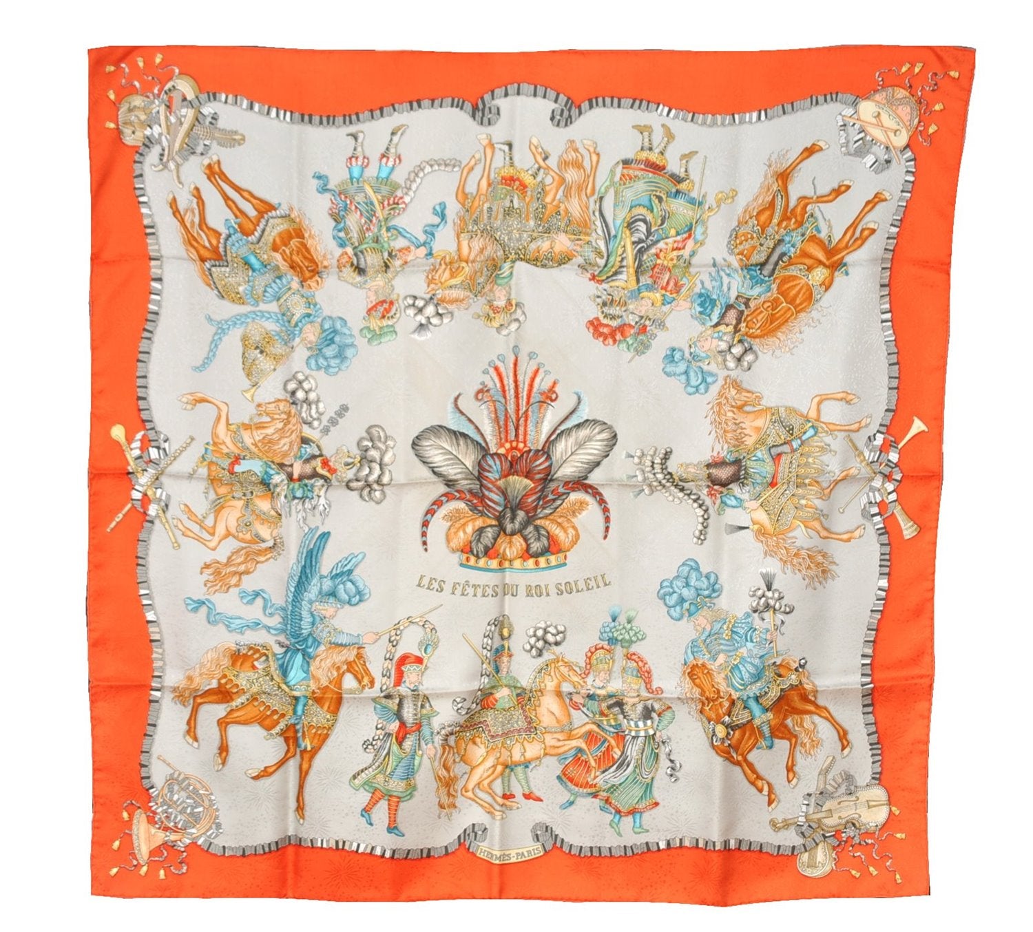 Authentic HERMES Carre 90 Scarf 