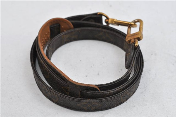 Authentic Louis Vuitton Monogram Brown Shoulder Strap 39" LV 9678C