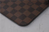 Auth Louis Vuitton Damier Neverfull Pouch Purse Clutch Rose Ballerine Pink 9682C