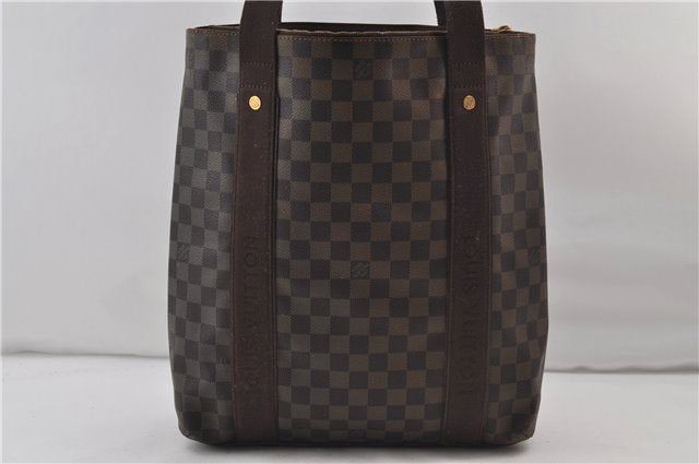 Authentic Louis Vuitton Damier Cabas Beaubourg Shoulder Tote Bag N52006 LV 9682D