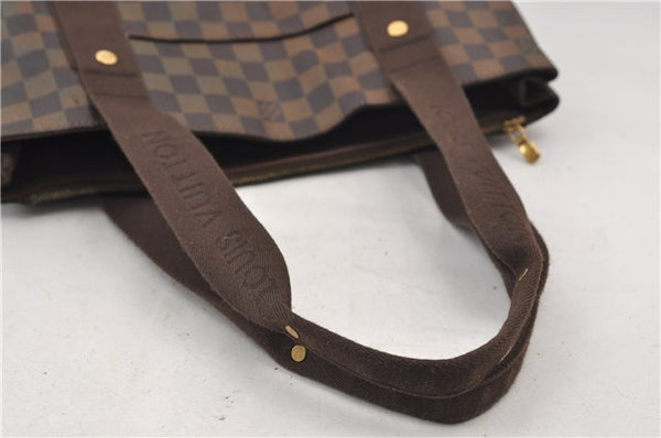 Authentic Louis Vuitton Damier Cabas Beaubourg Shoulder Tote Bag N52006 LV 9682D