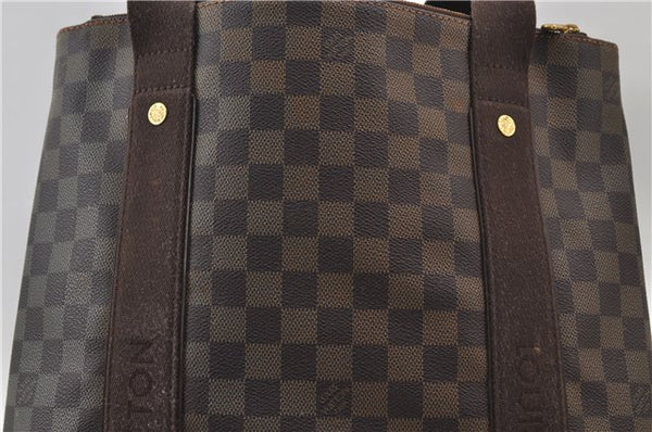 Authentic Louis Vuitton Damier Cabas Beaubourg Shoulder Tote Bag N52006 LV 9682D