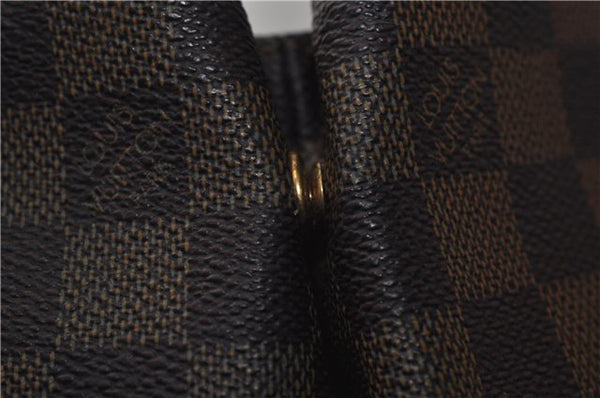 Authentic Louis Vuitton Damier Cabas Beaubourg Shoulder Tote Bag N52006 LV 9682D