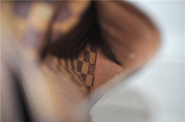 Authentic Louis Vuitton Damier Cabas Beaubourg Shoulder Tote Bag N52006 LV 9682D