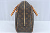 Authentic Louis Vuitton Monogram Deauville Hand Bag M47270 LV 9684C