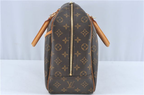 Authentic Louis Vuitton Monogram Deauville Hand Bag M47270 LV 9684C