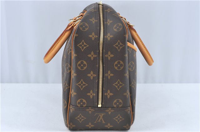 Authentic Louis Vuitton Monogram Deauville Hand Bag M47270 LV 9684C