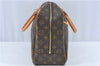 Authentic Louis Vuitton Monogram Deauville Hand Bag M47270 LV 9684C
