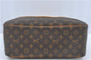 Authentic Louis Vuitton Monogram Deauville Hand Bag M47270 LV 9684C