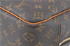 Authentic Louis Vuitton Monogram Deauville Hand Bag M47270 LV 9684C
