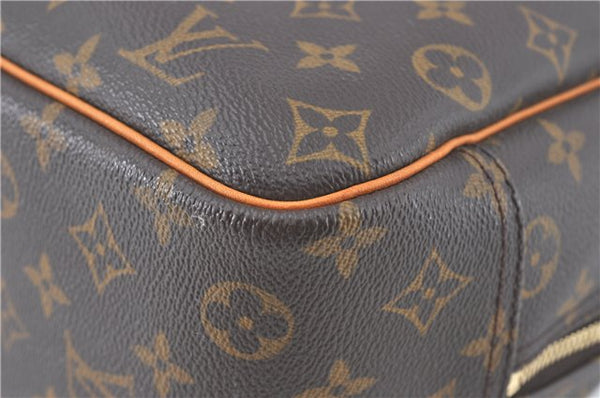 Authentic Louis Vuitton Monogram Deauville Hand Bag M47270 LV 9684C