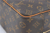 Authentic Louis Vuitton Monogram Deauville Hand Bag M47270 LV 9684C