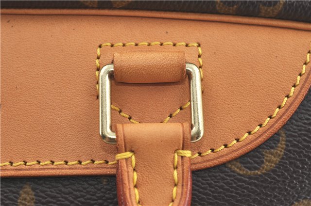 Authentic Louis Vuitton Monogram Deauville Hand Bag M47270 LV 9684C