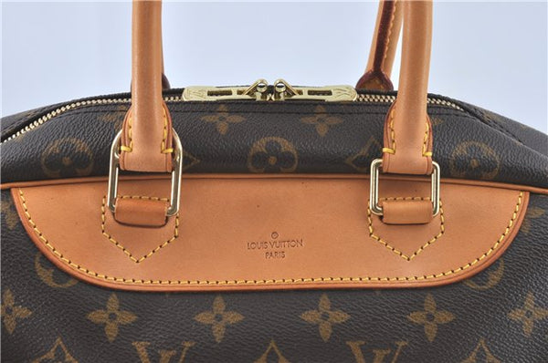 Authentic Louis Vuitton Monogram Deauville Hand Bag M47270 LV 9684C