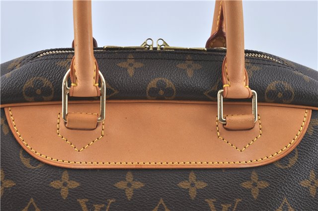 Authentic Louis Vuitton Monogram Deauville Hand Bag M47270 LV 9684C