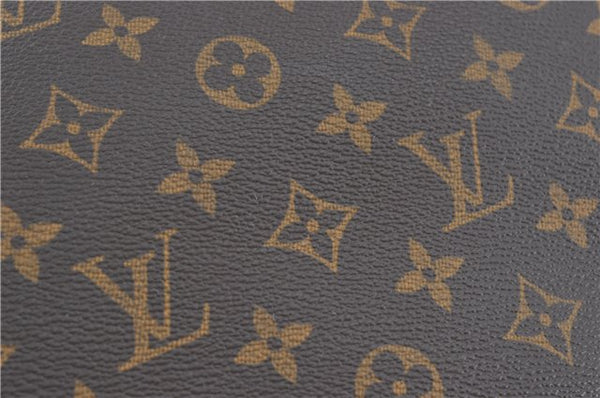 Authentic Louis Vuitton Monogram Deauville Hand Bag M47270 LV 9684C