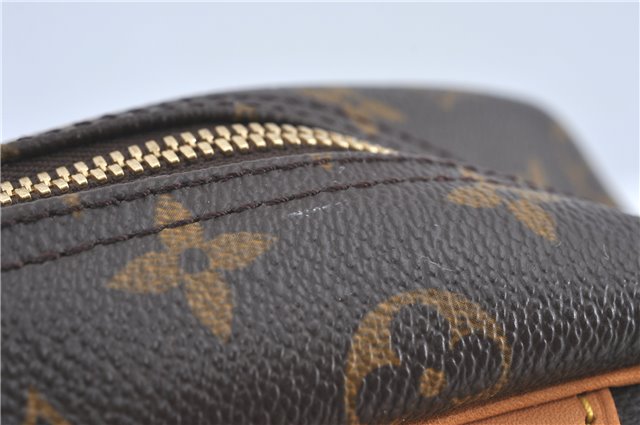 Authentic Louis Vuitton Monogram Deauville Hand Bag M47270 LV 9684C