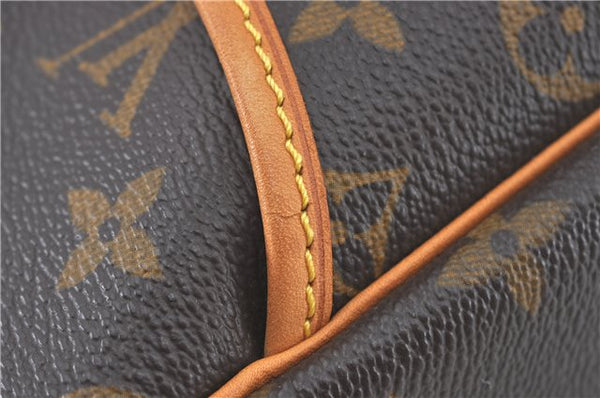 Authentic Louis Vuitton Monogram Deauville Hand Bag M47270 LV 9684C