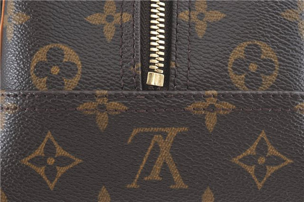 Authentic Louis Vuitton Monogram Deauville Hand Bag M47270 LV 9684C