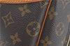 Authentic Louis Vuitton Monogram Deauville Hand Bag M47270 LV 9684C