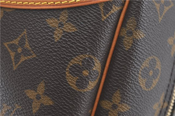 Authentic Louis Vuitton Monogram Deauville Hand Bag M47270 LV 9684C