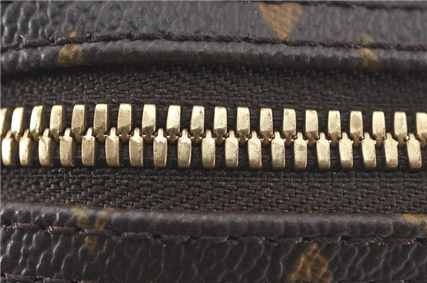 Authentic Louis Vuitton Monogram Deauville Hand Bag M47270 LV 9684C