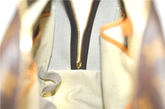 Authentic Louis Vuitton Monogram Deauville Hand Bag M47270 LV 9684C