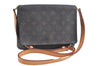 Auth Louis Vuitton Monogram Musette Tango Shoulder Cross Bag M51388 LV 9685B