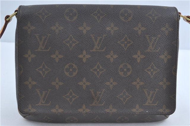 Auth Louis Vuitton Monogram Musette Tango Shoulder Cross Bag M51388 LV 9685B