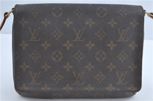 Auth Louis Vuitton Monogram Musette Tango Shoulder Cross Bag M51388 LV 9685B