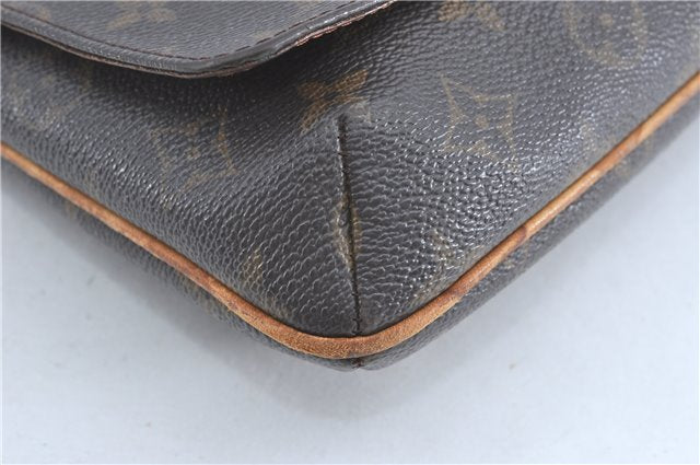 Auth Louis Vuitton Monogram Musette Tango Shoulder Cross Bag M51388 LV 9685B