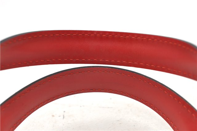 Authentic Louis Vuitton Epi Saint Jacques Hand Bag Purse Red M52277 LV 9685C