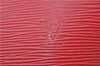 Authentic Louis Vuitton Epi Saint Jacques Hand Bag Purse Red M52277 LV 9685C