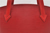 Authentic Louis Vuitton Epi Saint Jacques Hand Bag Purse Red M52277 LV 9685C