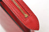 Authentic Louis Vuitton Epi Saint Jacques Hand Bag Purse Red M52277 LV 9685C