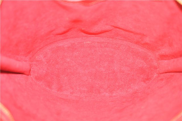 Authentic Louis Vuitton Epi Saint Jacques Hand Bag Purse Red M52277 LV 9685C