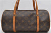 Authentic Louis Vuitton Monogram Papillon 30 Hand Bag M51385 LV 9686C