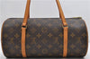 Authentic Louis Vuitton Monogram Papillon 30 Hand Bag M51385 LV 9686C