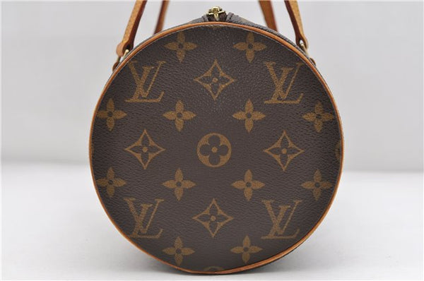 Authentic Louis Vuitton Monogram Papillon 30 Hand Bag M51385 LV 9686C