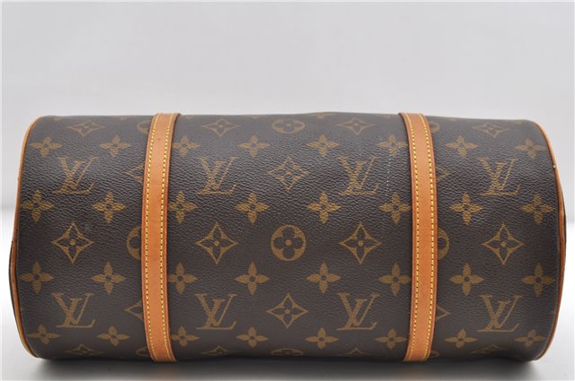 Authentic Louis Vuitton Monogram Papillon 30 Hand Bag M51385 LV 9686C